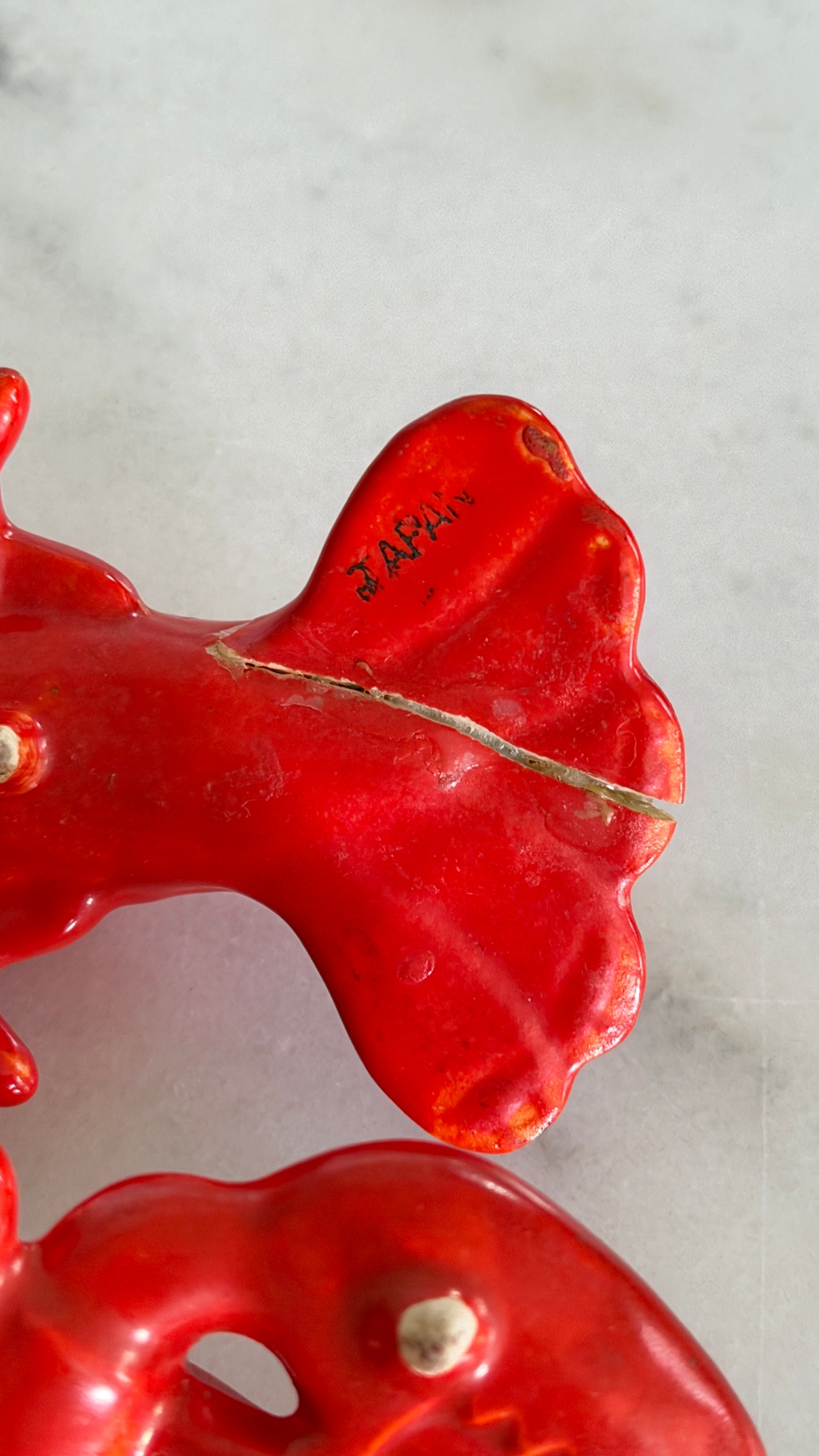 Vintage Lobster Salt & Pepper Shaker Set