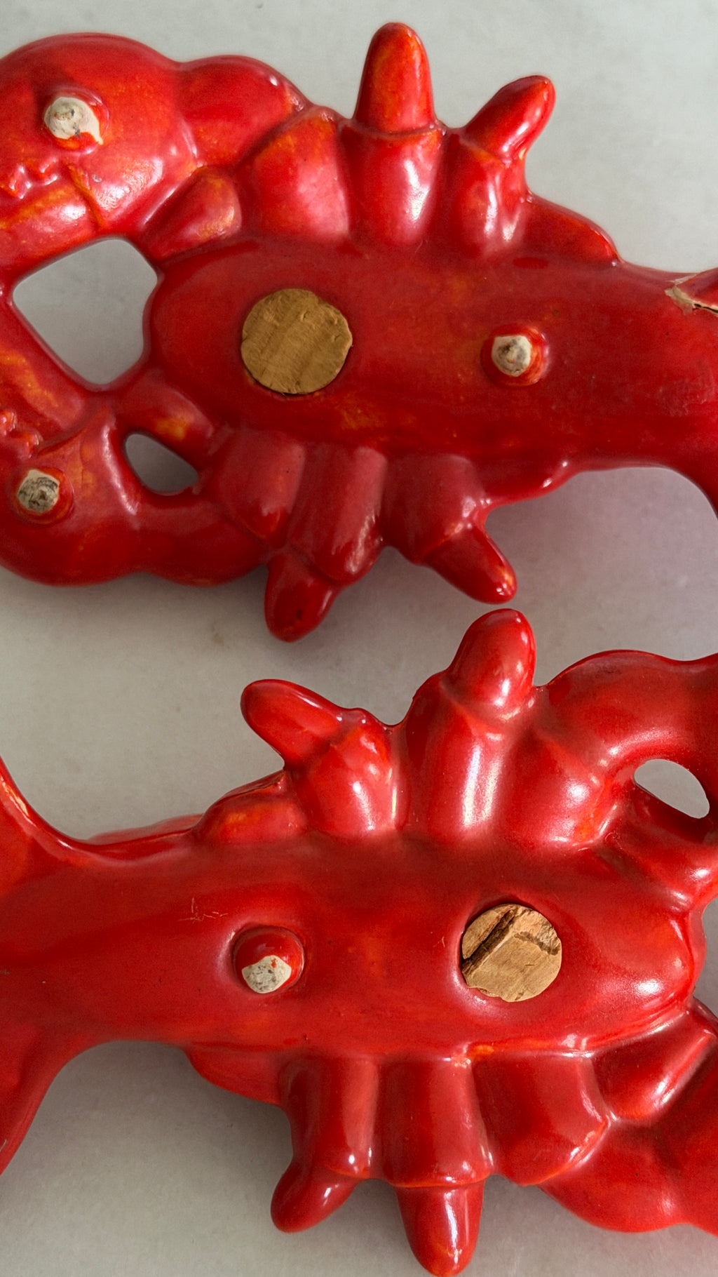 Vintage Lobster Salt & Pepper Shaker Set